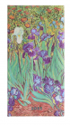 Paperblanks - Diář Paperblanks 2025 Van Gogh’s Irises slim horizontální DED5764
